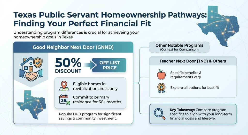 Key Programs: Good Neighbor Next Door, Teacher Next Door, and Officer Next Door