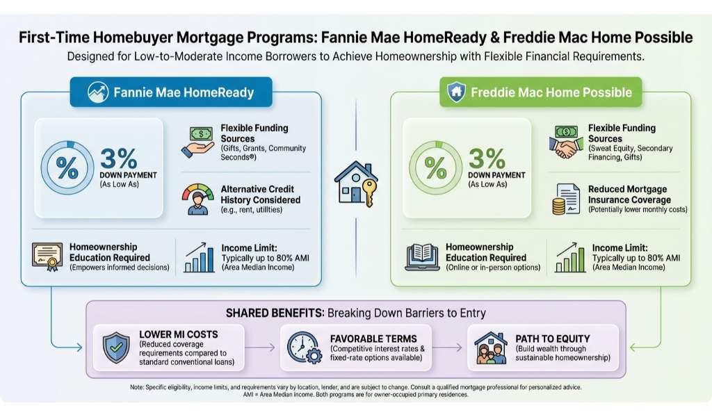 Exploring HomeReady and Home Possible Mortgages